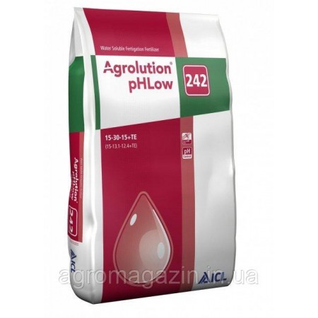 Agrolution pHLow 15-30-15+ТЕ, 25 кг